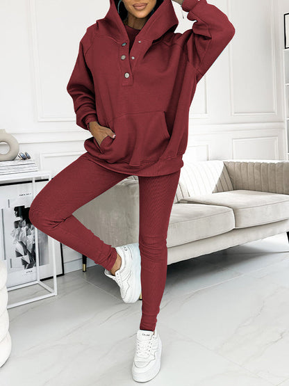 Women's Comfortable set red