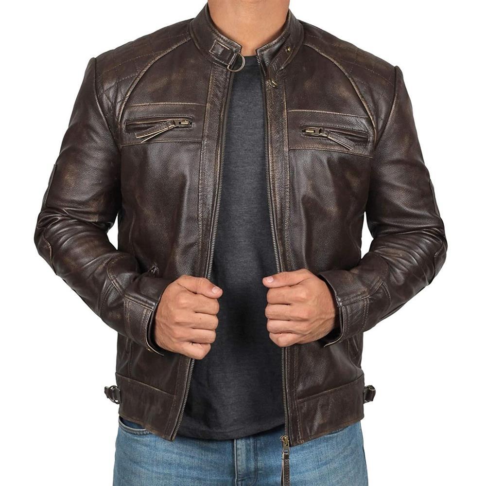 LeatherRide™ | VESTE MOTARD EN CUIR