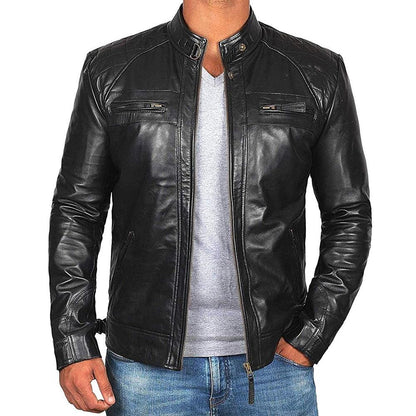 LeatherRide™ | VESTE MOTARD EN CUIR