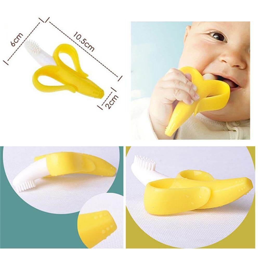 BananaBuds™ | Adorable brosse à dents banane pour bébé 