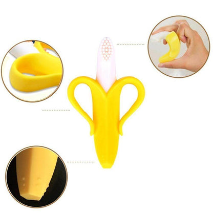 BananaBuds™ | Adorable brosse à dents banane pour bébé 