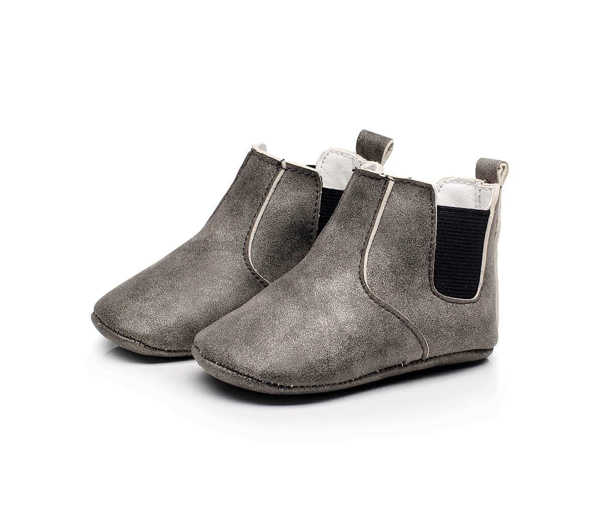 Jordanie™ | Bottes en cuir PU élastiques pour bébé de qualité