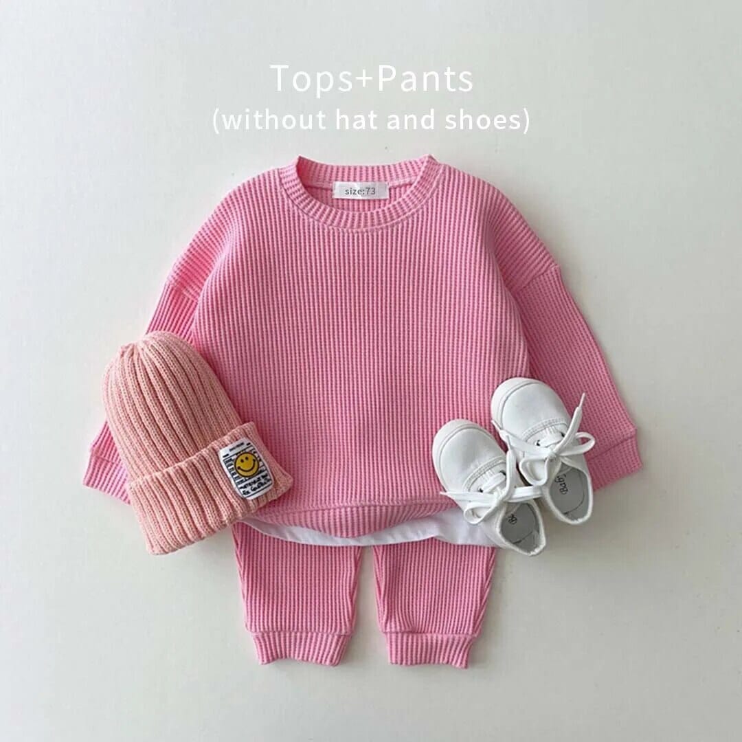 Noé™ | Ensemble de pull-over en coton pour bébé