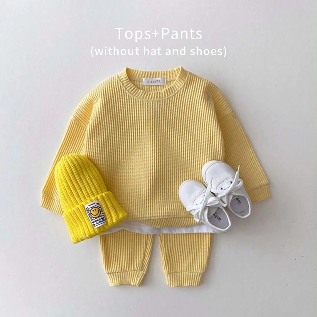 Noé™ | Ensemble de pull-over en coton pour bébé