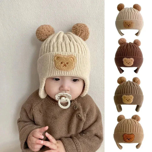 Nounours™ | Bonnet d'hiver irrésistible pour bébé 