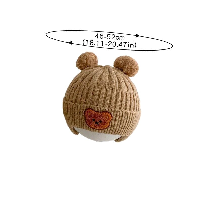 Nounours™ | Bonnet d'hiver irrésistible pour bébé 